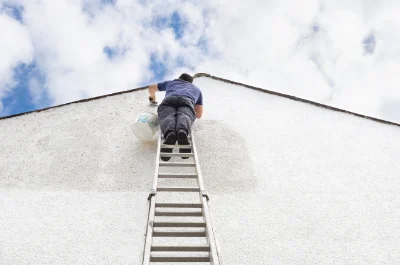 Peinture extérieure à Trélazé — façades et ravalement